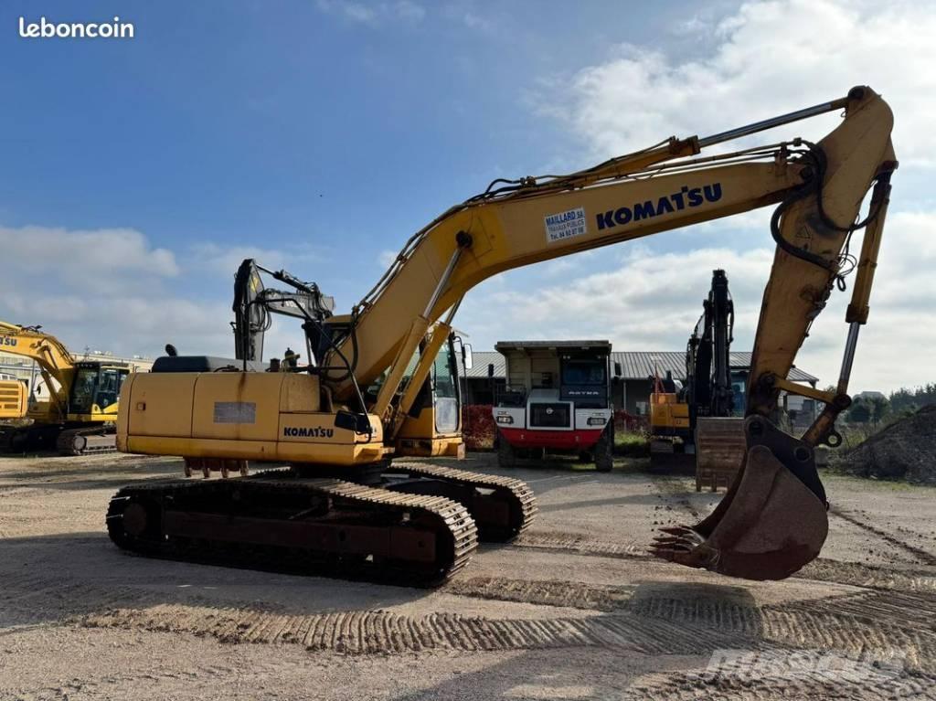Komatsu PC 210 حفارات زحافة