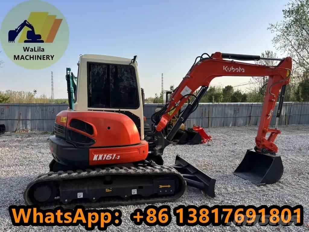 Kubota KX 161 حفارات صغيرة أقل من 7 طن (حفارات صغيرة)