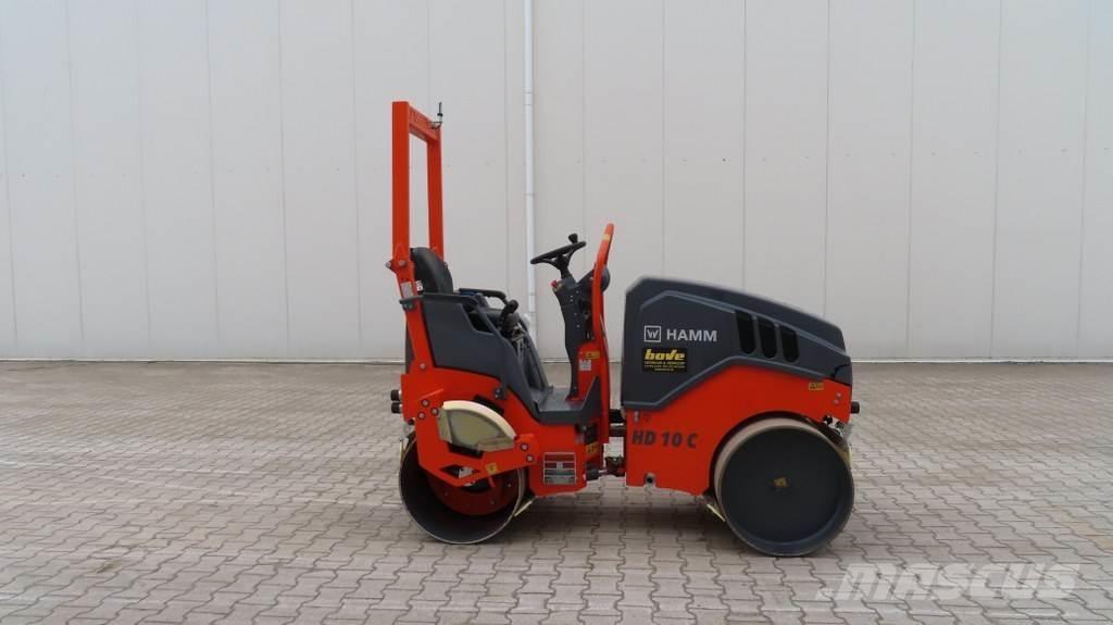 Hamm HD10C VV مداحل ثنائية الاسطوانة
