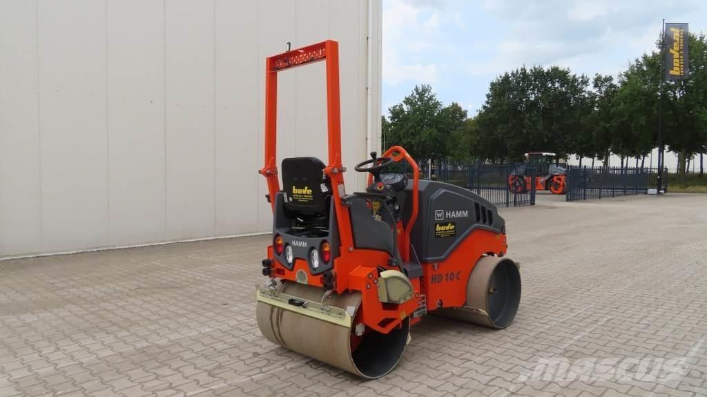 Hamm HD10C VV مداحل ثنائية الاسطوانة