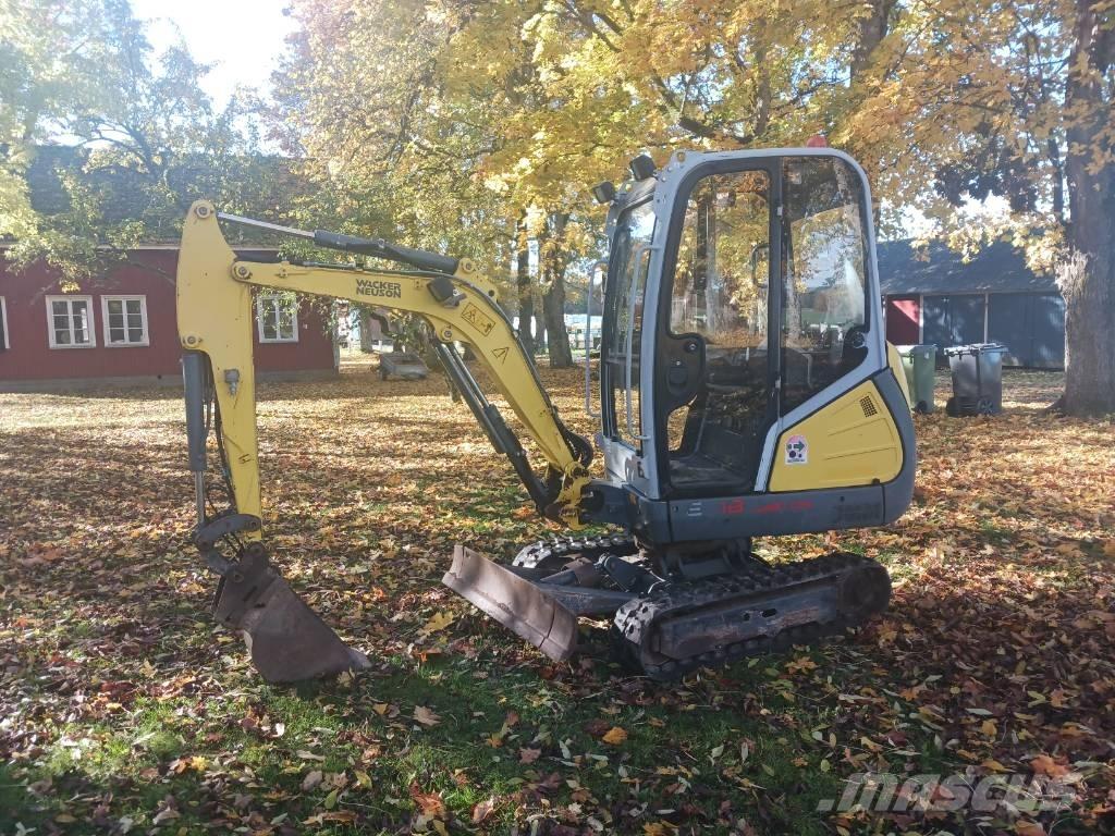 Wacker Neuson Et18 حفارات صغيرة أقل من 7 طن (حفارات صغيرة)