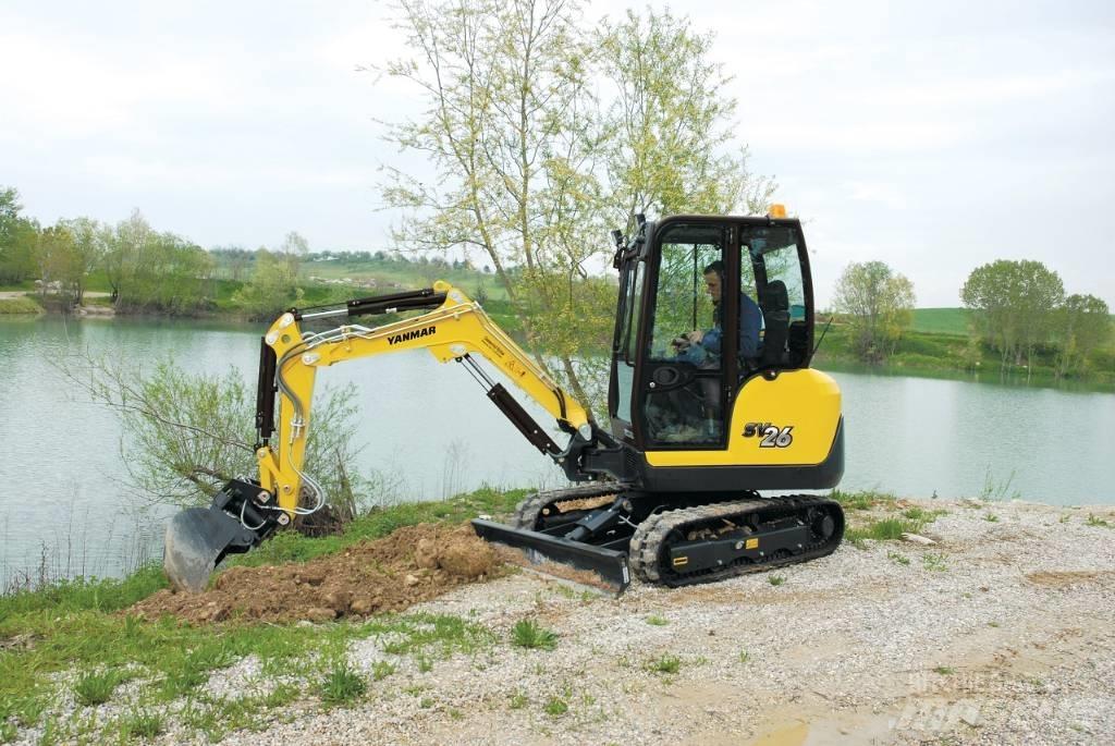 Yanmar SV26 حفارات صغيرة أقل من 7 طن (حفارات صغيرة)