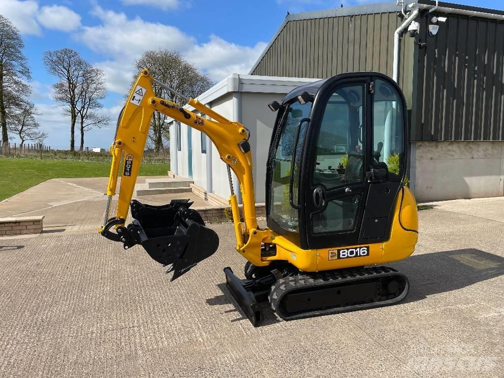 JCB 8016 حفارات صغيرة أقل من 7 طن (حفارات صغيرة)