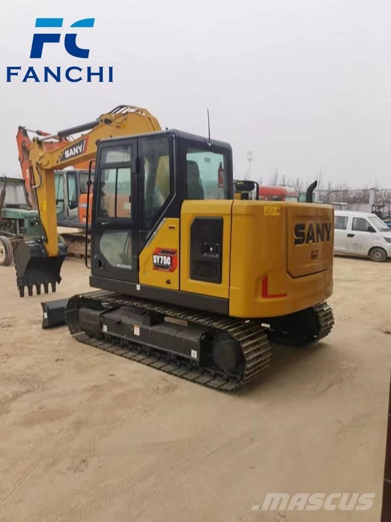 Sany SY75C حفارات زحافة