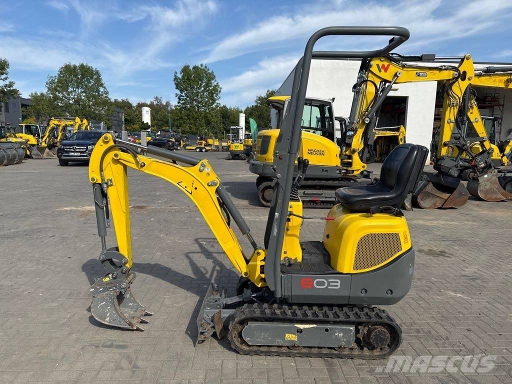 Wacker Neuson 803 حفارات زحافة