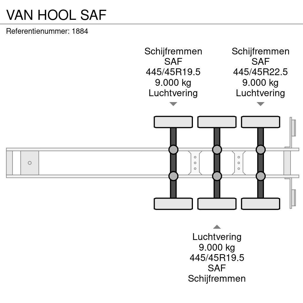 Van Hool SAF نصف مقطورات بباب جانبي
