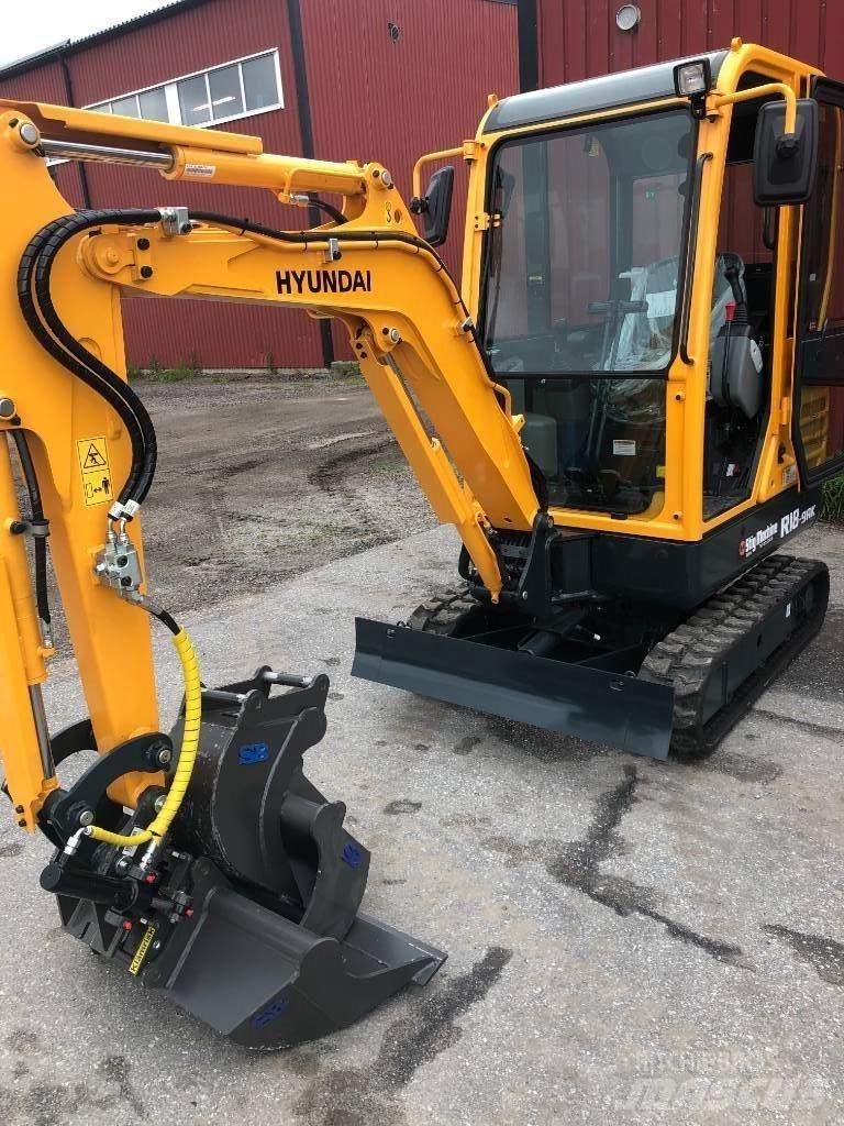 Hyundai R18 - 9AK حفارات صغيرة أقل من 7 طن (حفارات صغيرة)