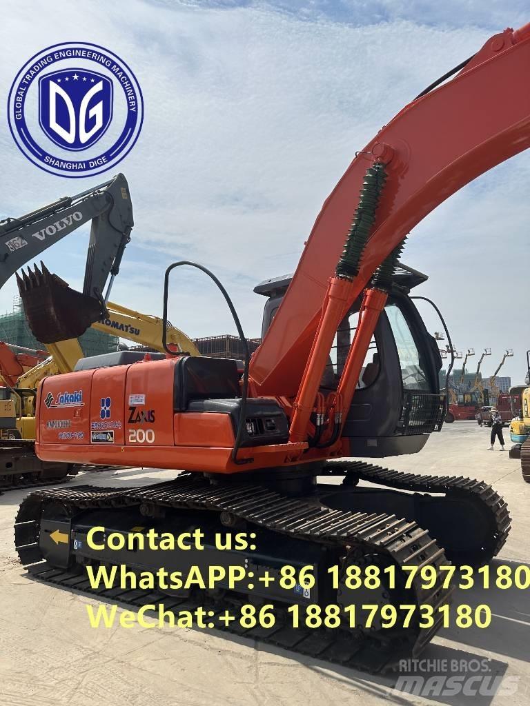 Hitachi ZX 200-6 حفارات زحافة