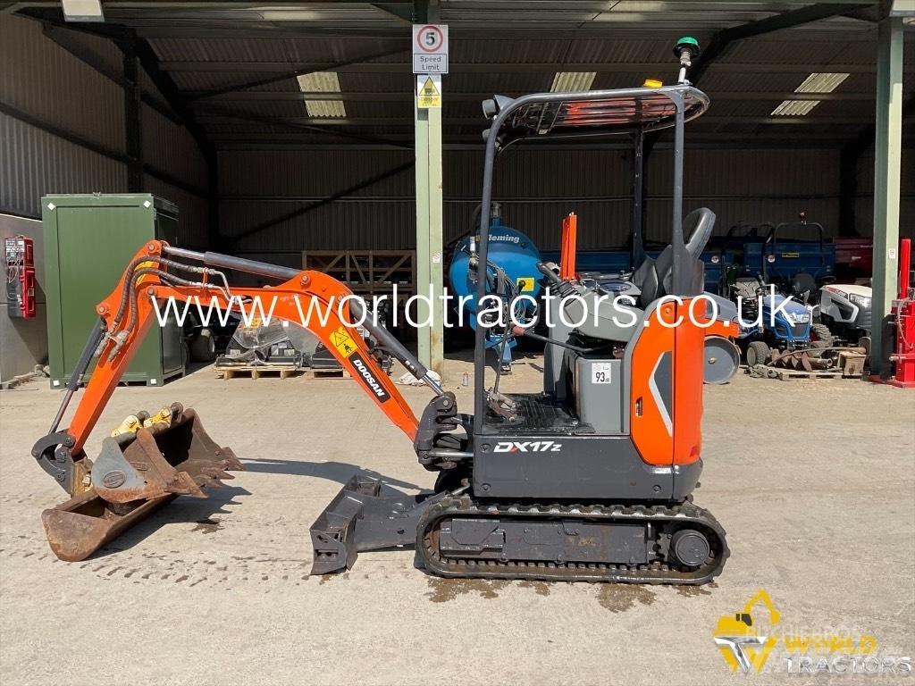 Doosan DX 17 حفارات صغيرة أقل من 7 طن (حفارات صغيرة)