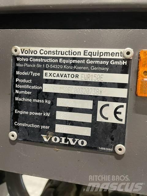 Volvo EWR150E حفارات بعجل