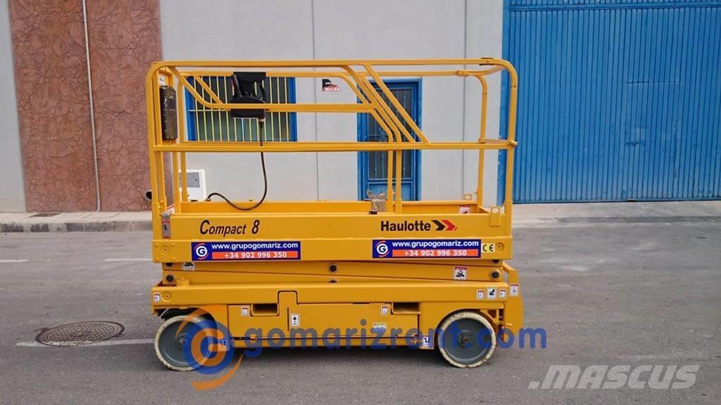 Haulotte Compact 8 رافعات مقصية الشكل