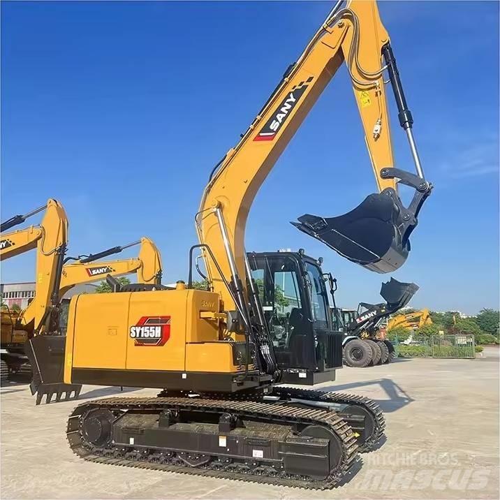 Sany SY 155 H حفارات زحافة