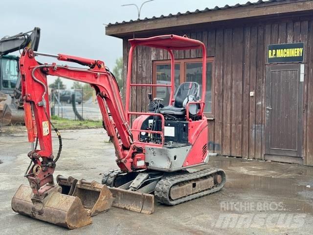 Hitachi ZX 17 U-2 حفارات صغيرة أقل من 7 طن (حفارات صغيرة)