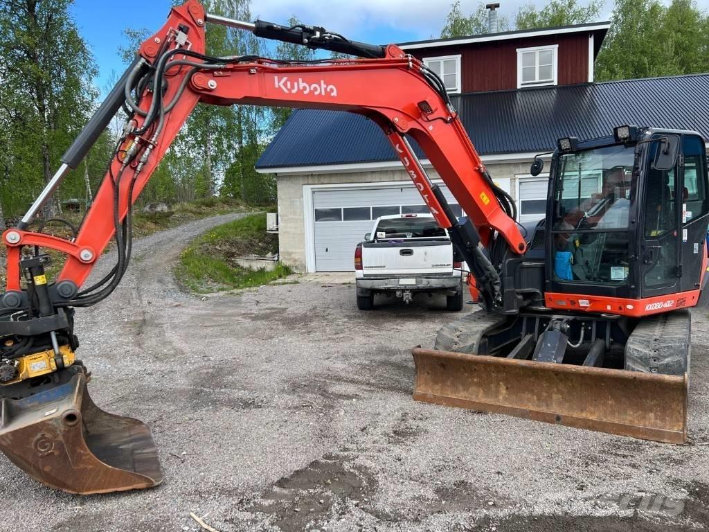 Kubota KX 080-4 حفارات وسط 7 طن - 12 طن
