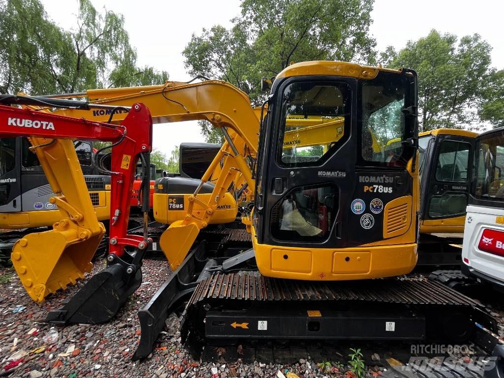 Komatsu PC 78 US حفارات وسط 7 طن - 12 طن