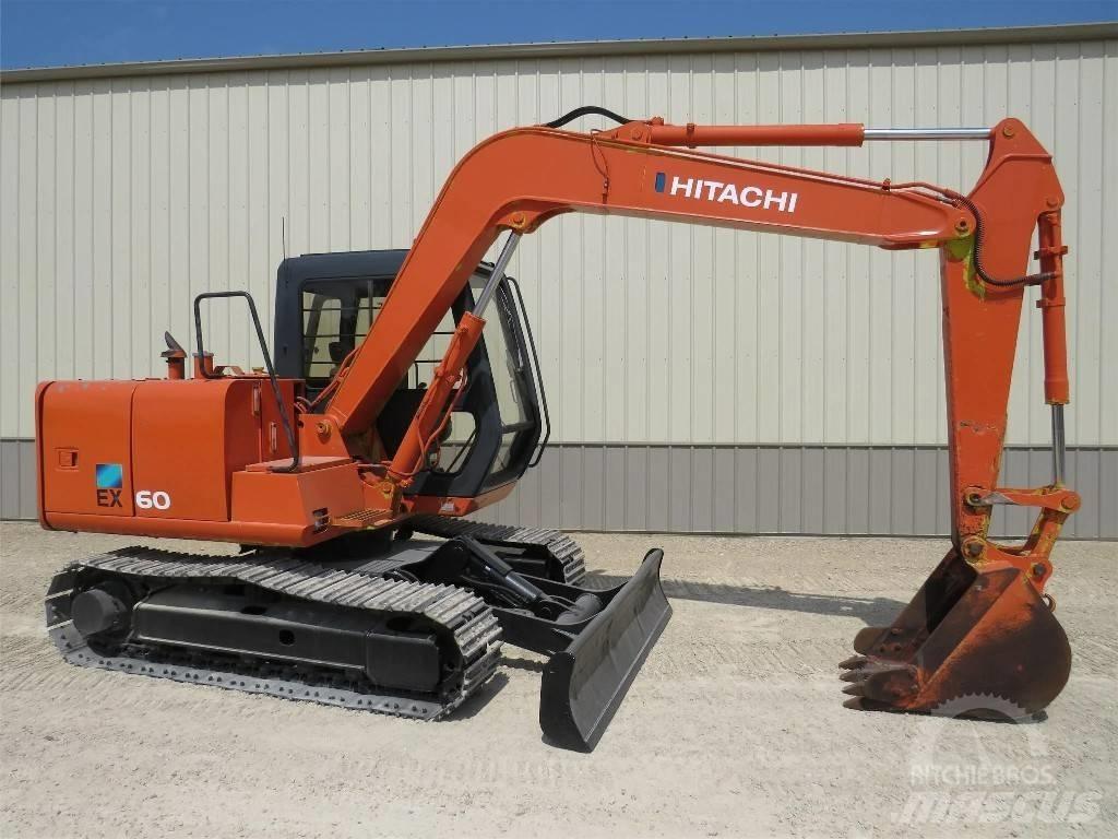 Hitachi EX 60 حفارات صغيرة أقل من 7 طن (حفارات صغيرة)