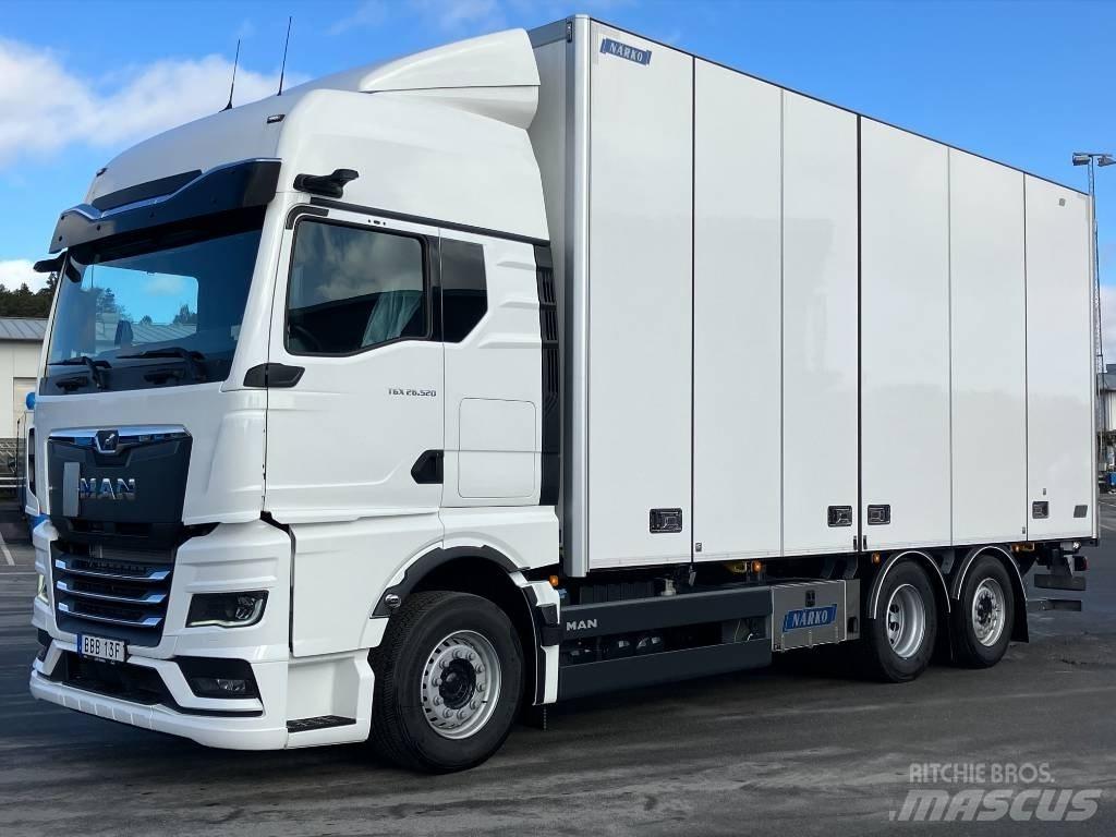 MAN TGX 26.520 شاحنات ذات هيكل صندوقي