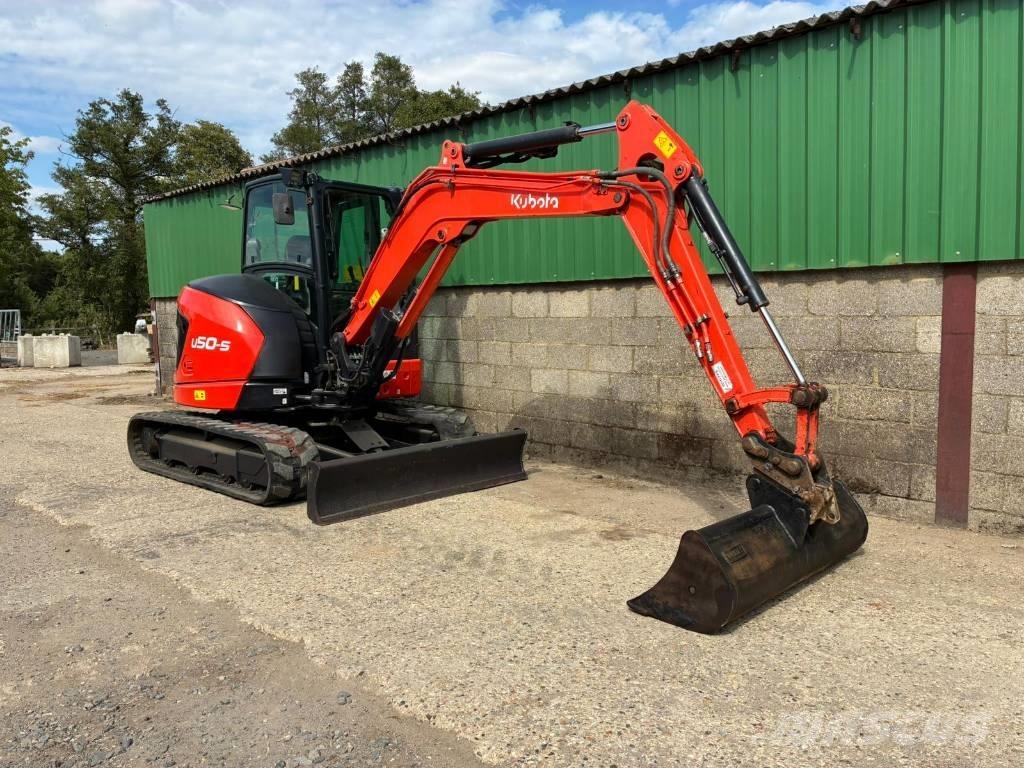 Kubota U 50-5 حفارات صغيرة أقل من 7 طن (حفارات صغيرة)