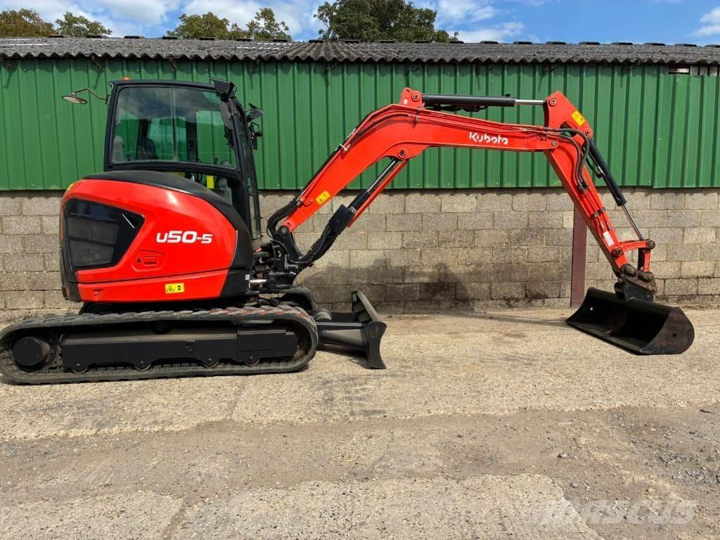 Kubota U 50-5 حفارات صغيرة أقل من 7 طن (حفارات صغيرة)