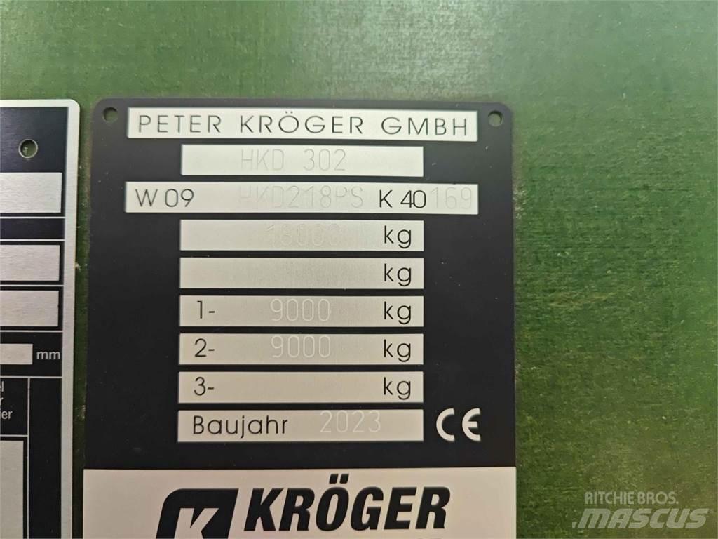 Kröger HKD 302 مقطورات قلابة