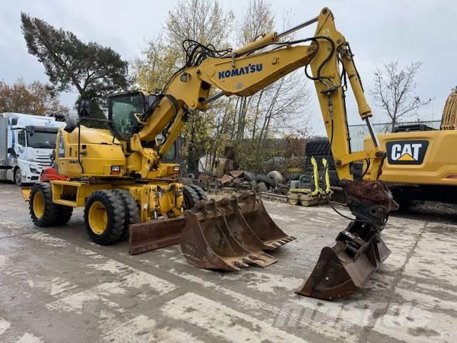 Komatsu PW 118 MR-8 حفارات بعجل
