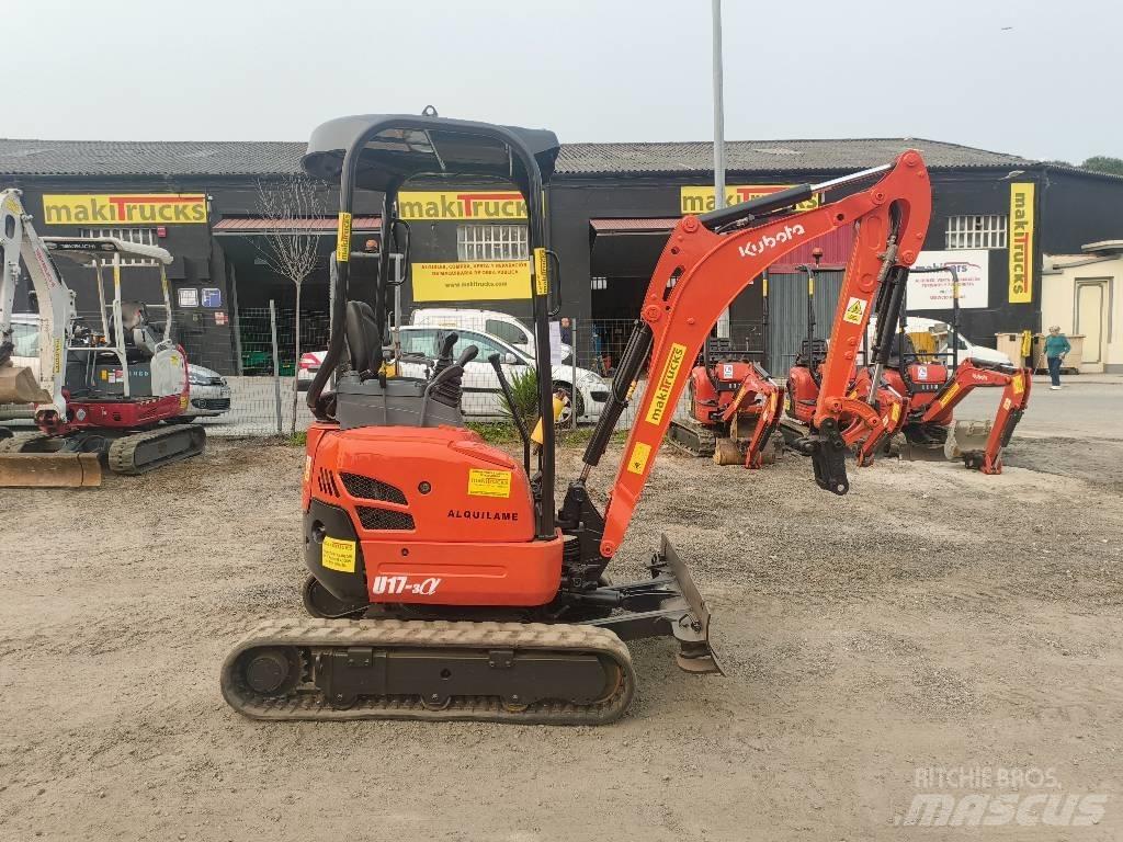 Kubota U 17-3 حفارات صغيرة أقل من 7 طن (حفارات صغيرة)