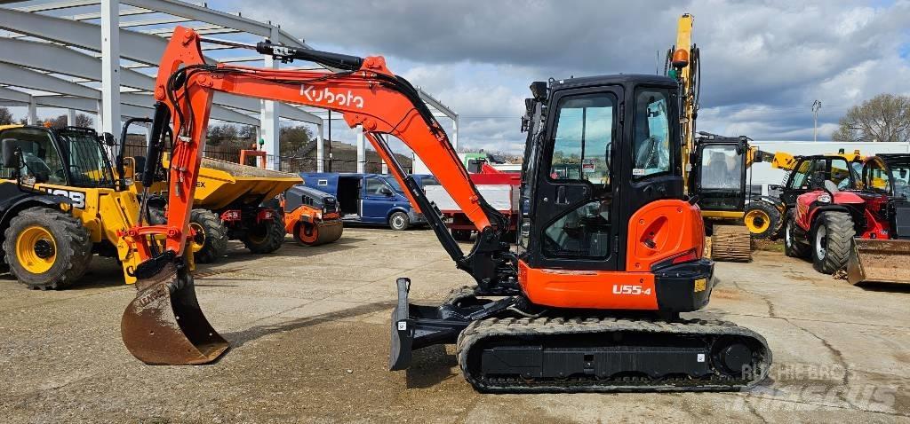 Kubota U 55 حفارات صغيرة أقل من 7 طن (حفارات صغيرة)