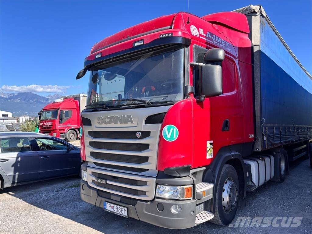 Scania R 490 وحدات الجر