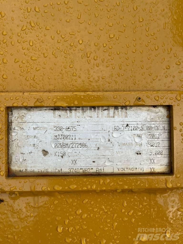 CAT 374 CAT Bucket دلاء