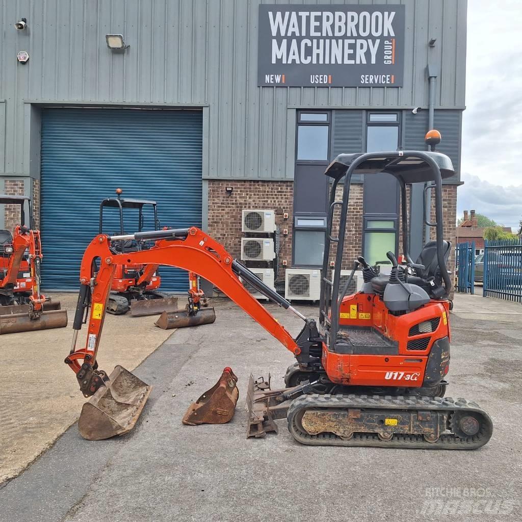Kubota U 17-3 حفارات صغيرة أقل من 7 طن (حفارات صغيرة)