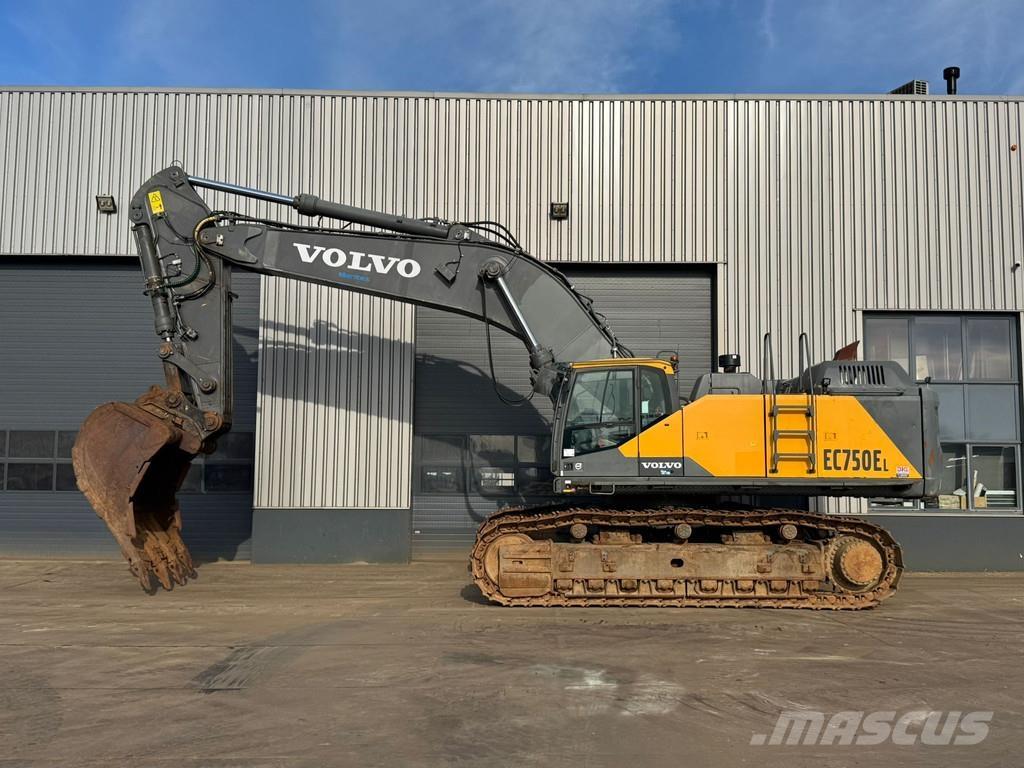 Volvo EC750EL حفارات زحافة