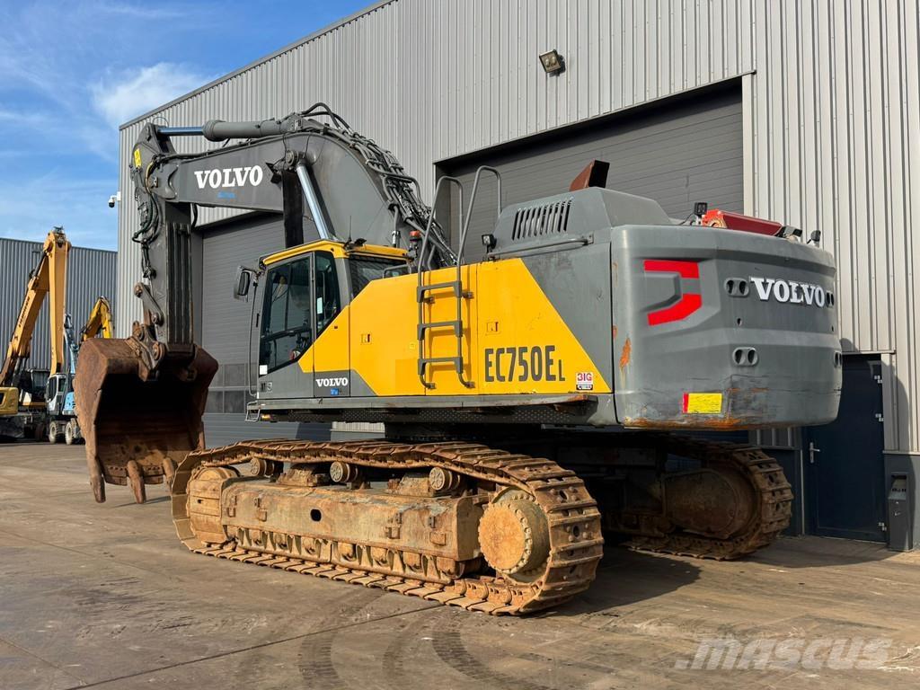 Volvo EC750EL حفارات زحافة