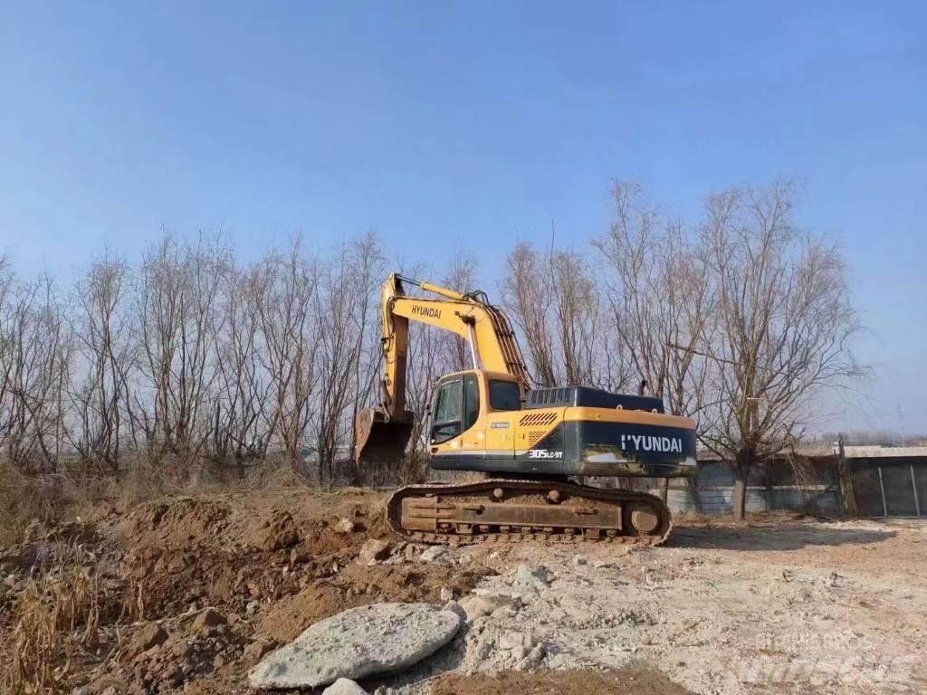 Hyundai R305LC-9T حفارات بعجل
