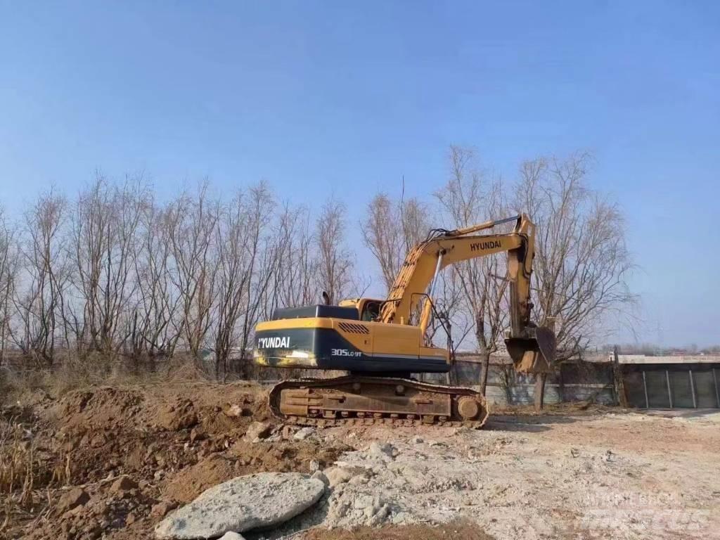 Hyundai R305LC-9T حفارات بعجل