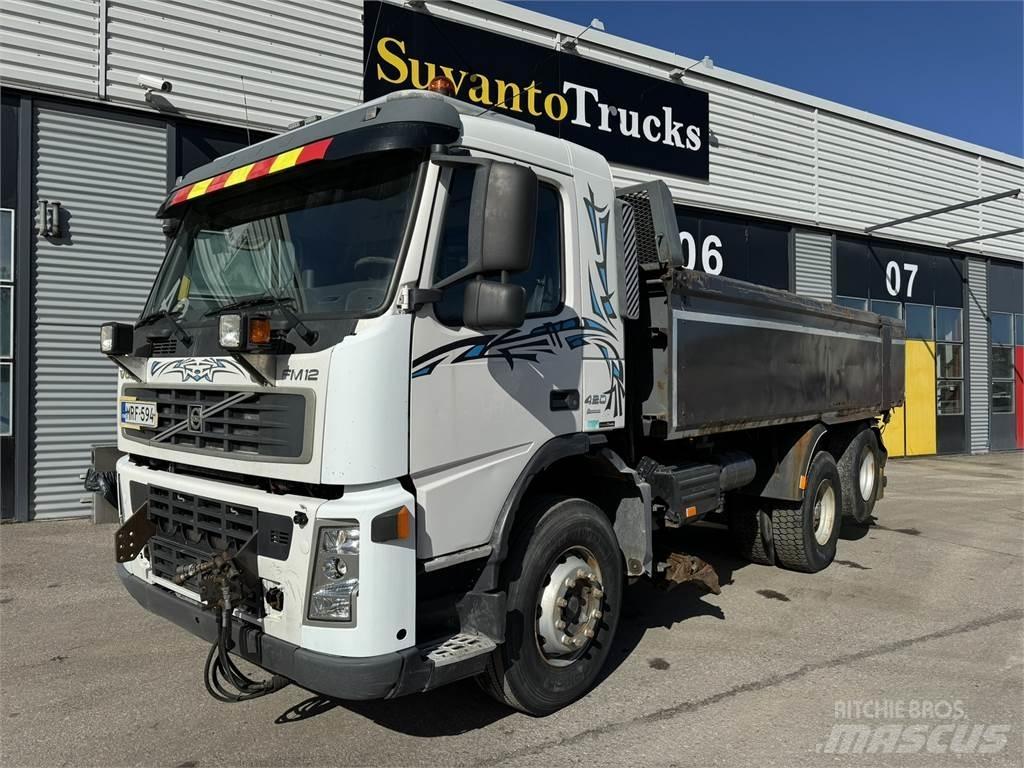 Volvo FM12-420 6X2 شاحنات قلابة