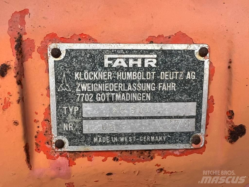 Deutz-Fahr KH 500 DN مكابس وميبسات التبن