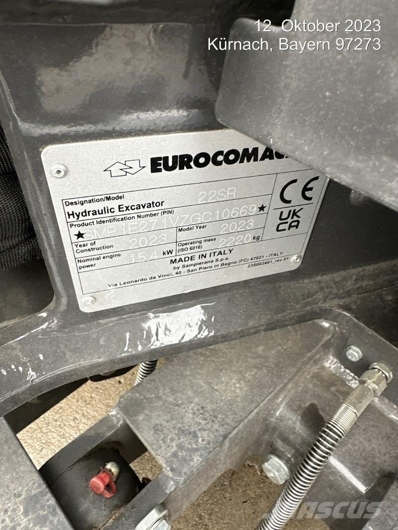 Eurocomach 22SR حفارات صغيرة أقل من 7 طن (حفارات صغيرة)