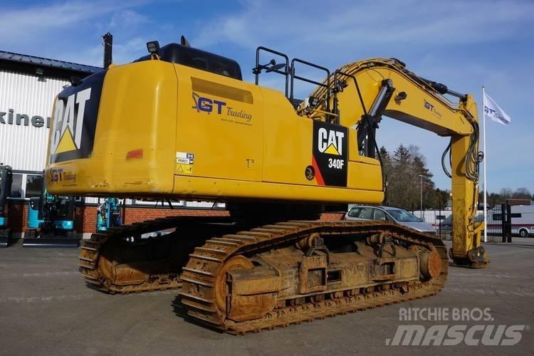 CAT 340F حفارات زحافة