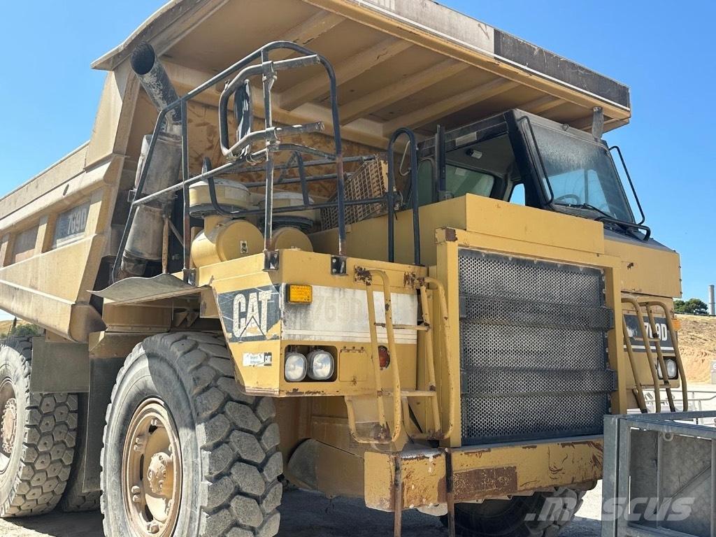 CAT 769D شاحنات المخلفات الصلبة
