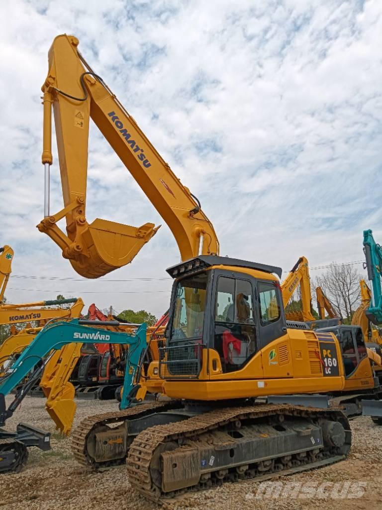 Komatsu PC 160 حفارات زحافة