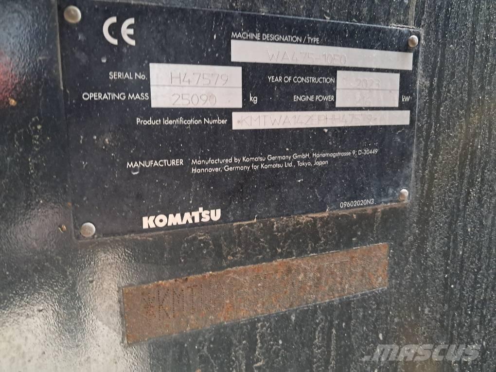 Komatsu WA475-10E0 لوادر بعجل
