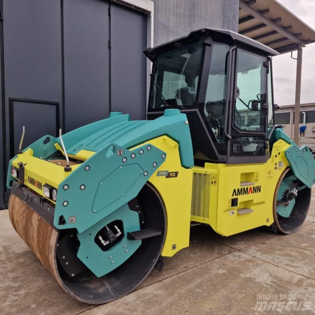 Ammann ARX 110 مداحل ثنائية الاسطوانة