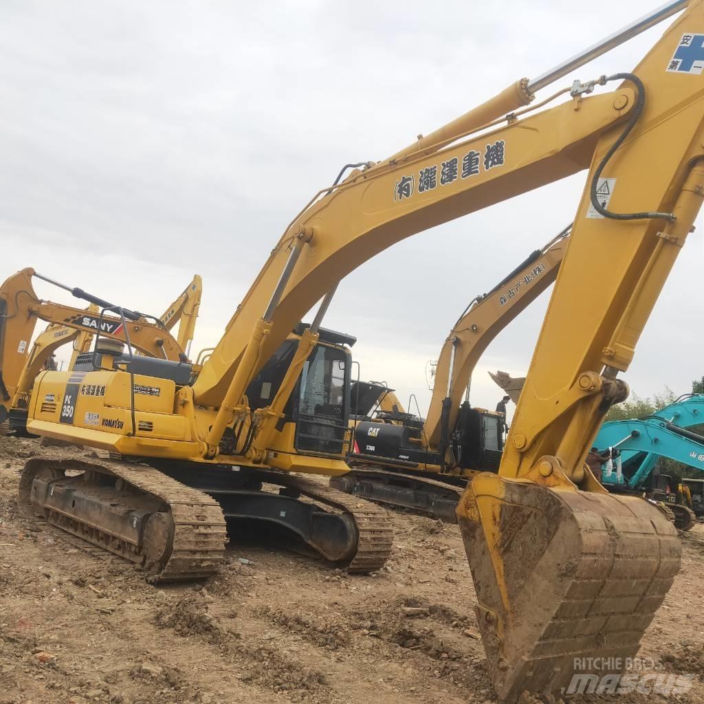 Komatsu PC 350-7 حفارات زحافة