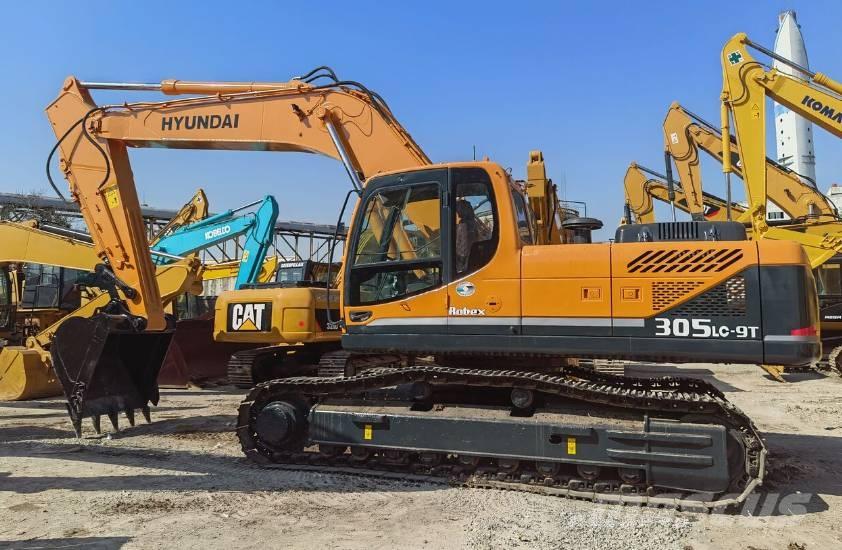 Hyundai R305LC-9T حفارات زحافة