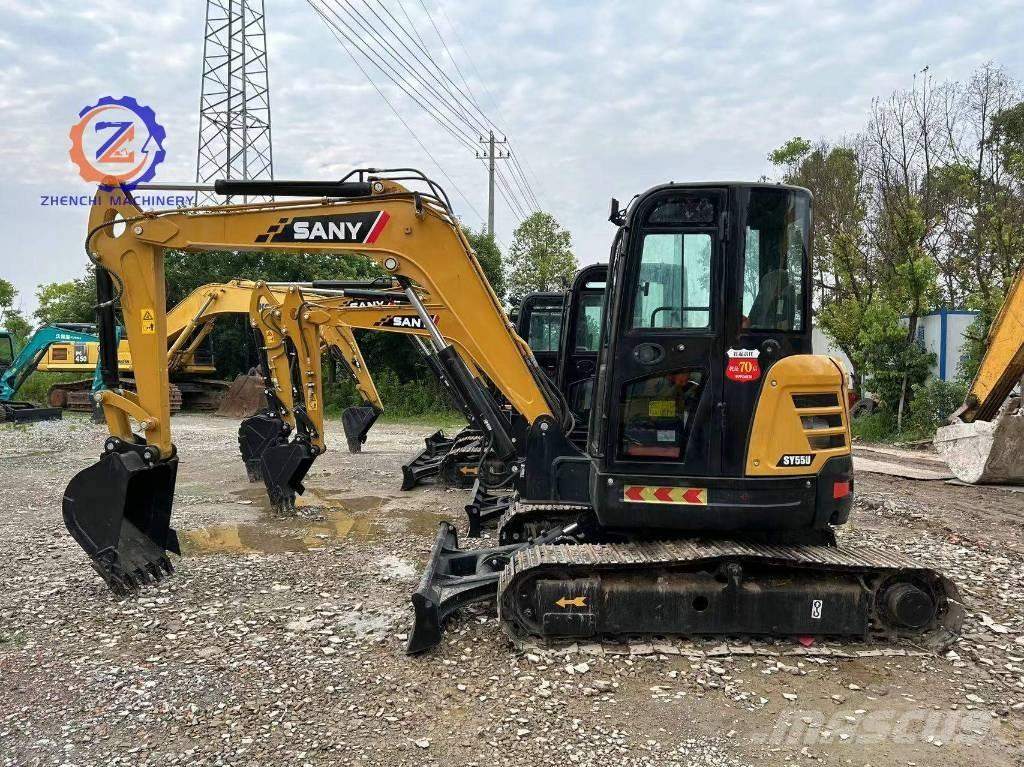 Sany SY 55 U حفارات صغيرة أقل من 7 طن (حفارات صغيرة)