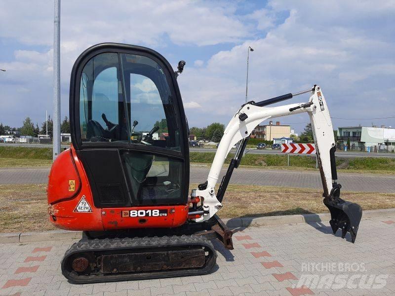 JCB 8018 حفارات صغيرة أقل من 7 طن (حفارات صغيرة)