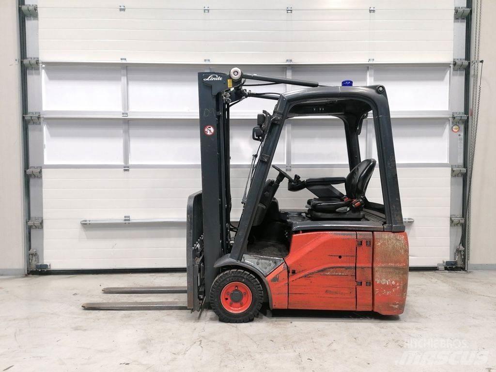 Linde E16C-01 شاحنات ذات رافعات شوكية تعمل بالكهرباء