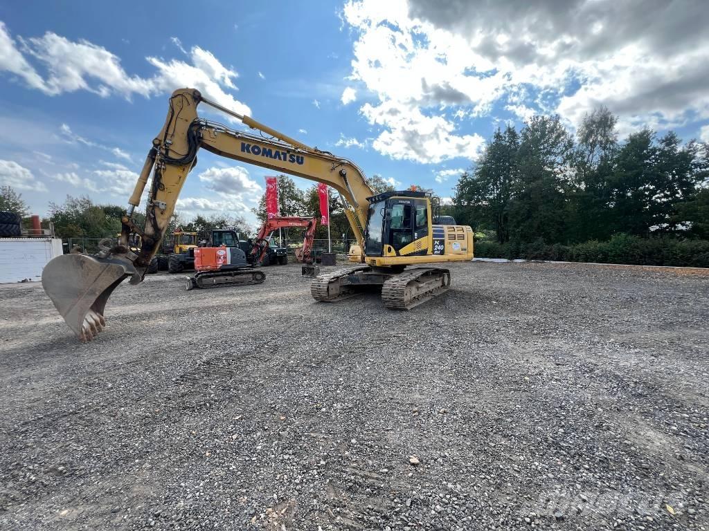 Komatsu PC 240 NLC حفارات زحافة