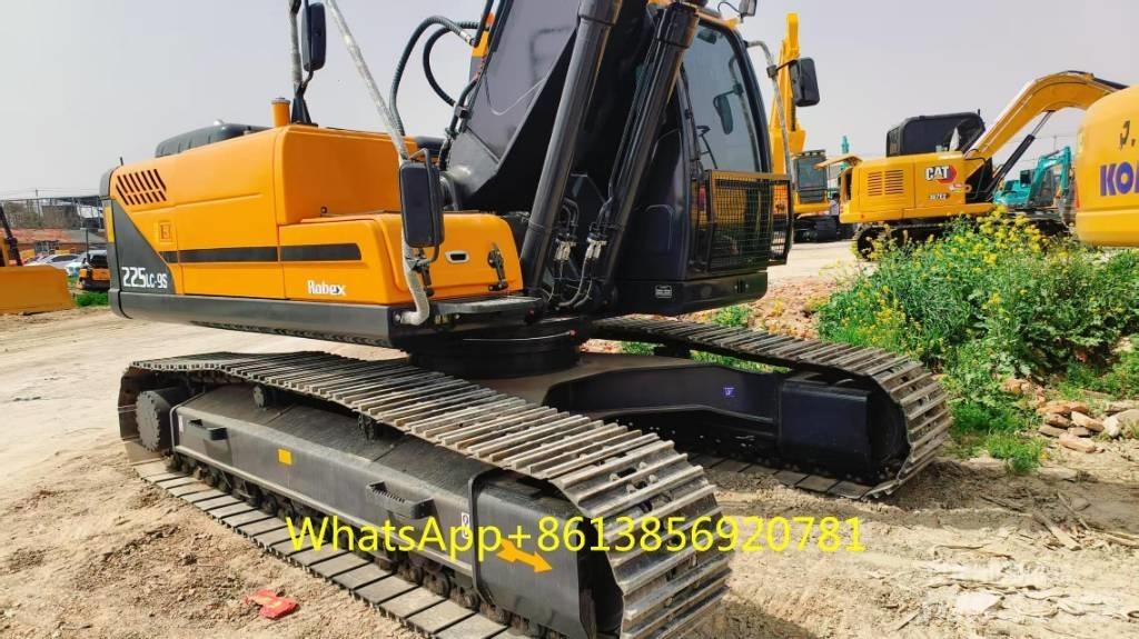 Hyundai robec225-9s حفارات زحافة