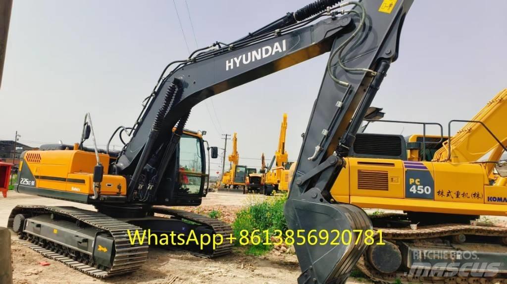 Hyundai robec225-9s حفارات زحافة